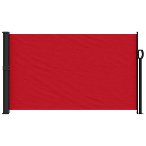 Tenda da Sole Laterale Retrattile Rossa 120x600 cm 4004492