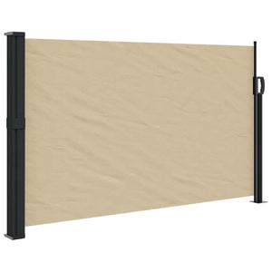 Tenda da Sole Laterale Retrattile Beige 120x600 cm 4004495