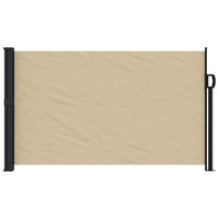 Tenda da Sole Laterale Retrattile Beige 120x600 cm 4004495