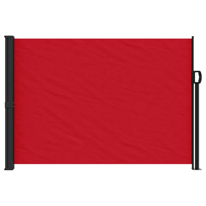 Tenda da Sole Laterale Retrattile Rossa 140x600 cm 4004507