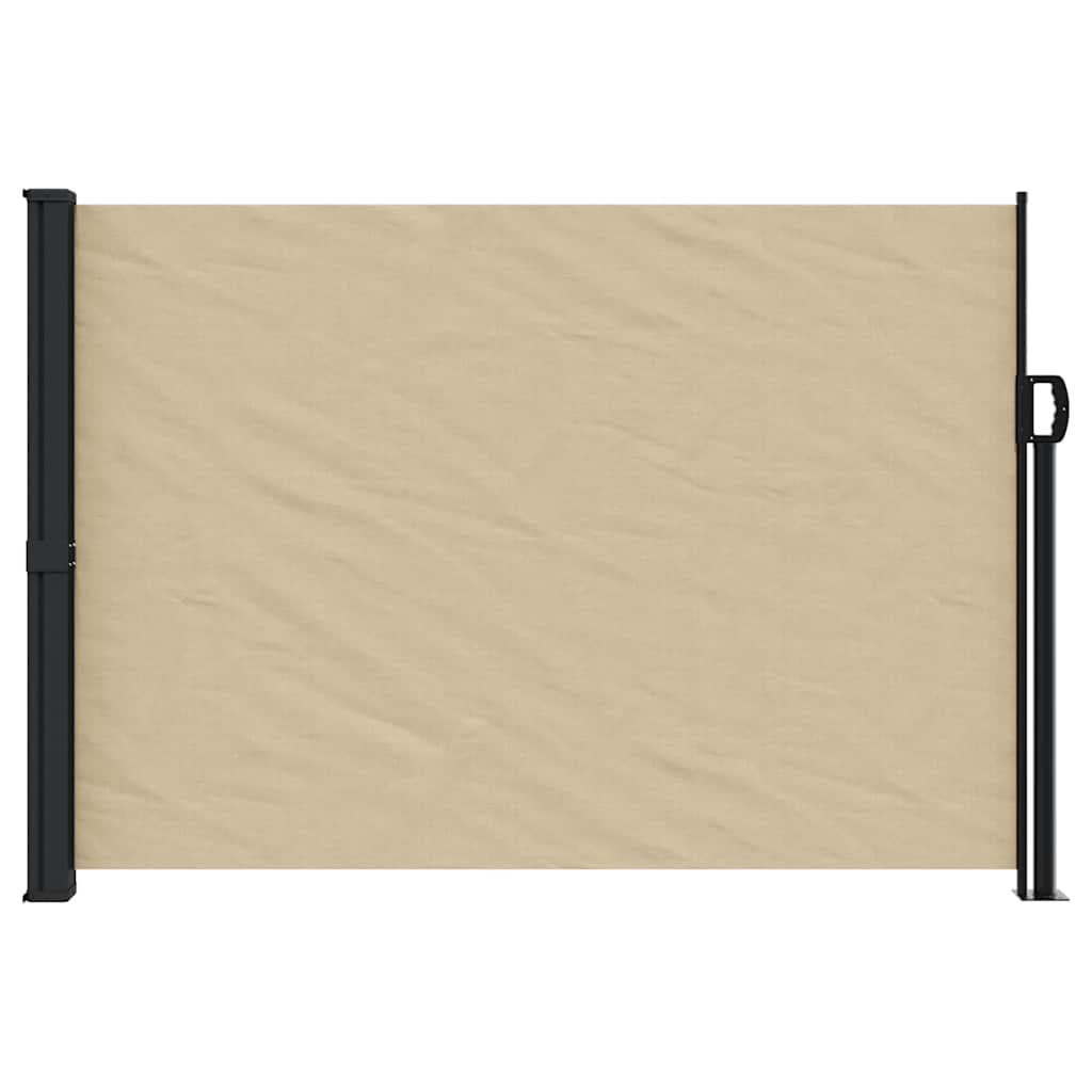 Tenda da Sole Laterale Retrattile Beige 140x600 cm 4004510