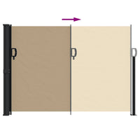 Tenda da Sole Laterale Retrattile Beige 140x600 cm 4004510