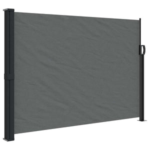 Tenda da Sole Laterale Retrattile Antracite 140x600 cm 4004518