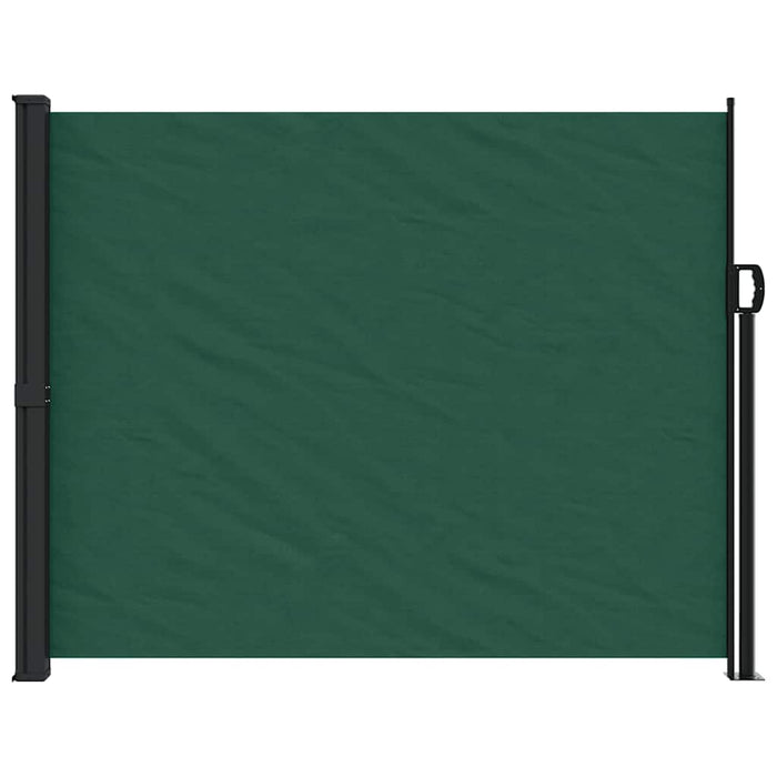 Tenda da Sole Laterale Retrattile Verde Scuro 160x600 cm 4004530