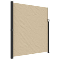 Tenda da Sole Laterale Retrattile Beige 220x600 cm 4004570