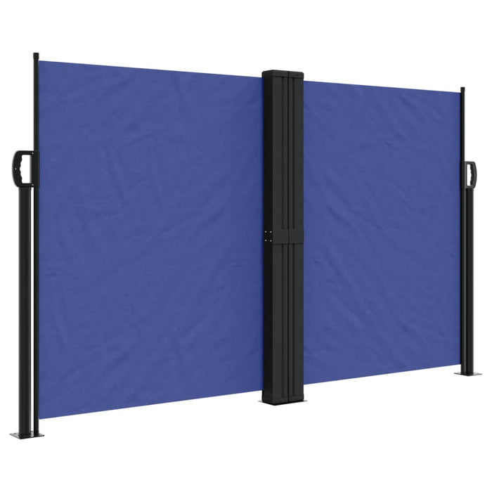 Tenda da Sole Laterale Retrattile Blu 140x600 cm 4004611