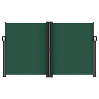 Tenda da Sole Laterale Retrattile Verde Scuro 140x600 cm 4004620