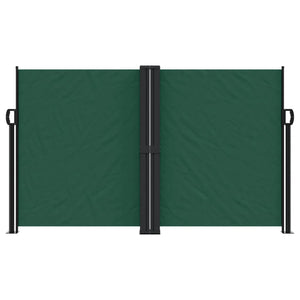 Tenda da Sole Laterale Retrattile Verde Scuro 140x600 cm 4004620