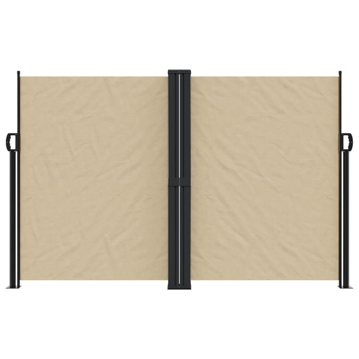 Tenda da Sole Laterale Retrattile Beige 160x600 cm 4004630