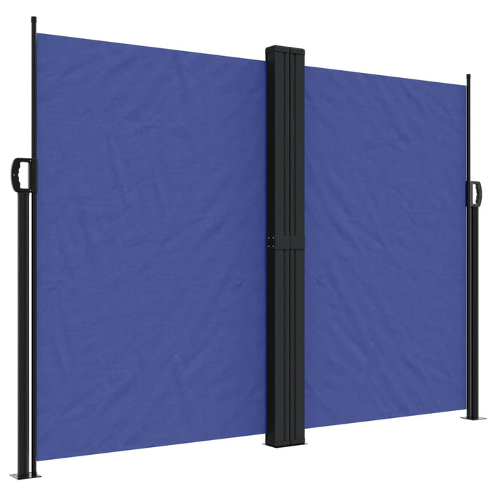 Tenda da Sole Laterale Retrattile Blu 180x600 cm 4004641