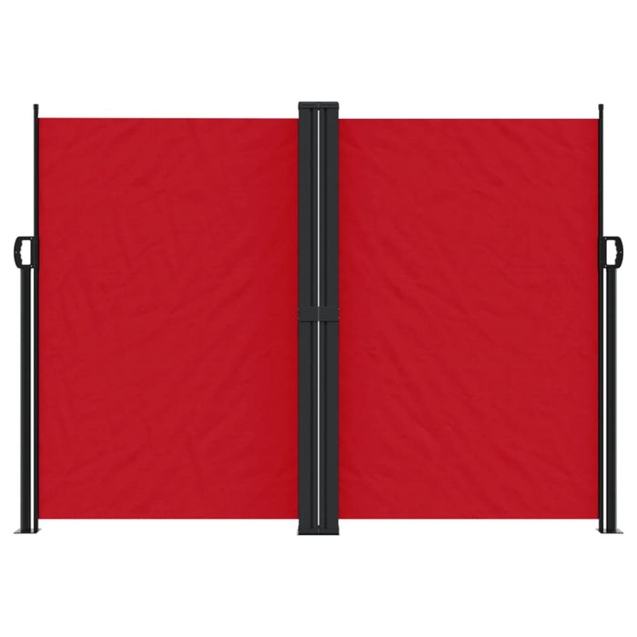 Tenda da Sole Laterale Retrattile Rossa 180x600 cm 4004642