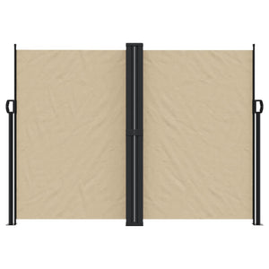 Tenda da Sole Laterale Retrattile Beige 180x600 cm 4004645