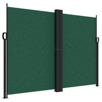 Tenda da Sole Laterale Retrattile Verde Scuro 180x600 cm 4004650