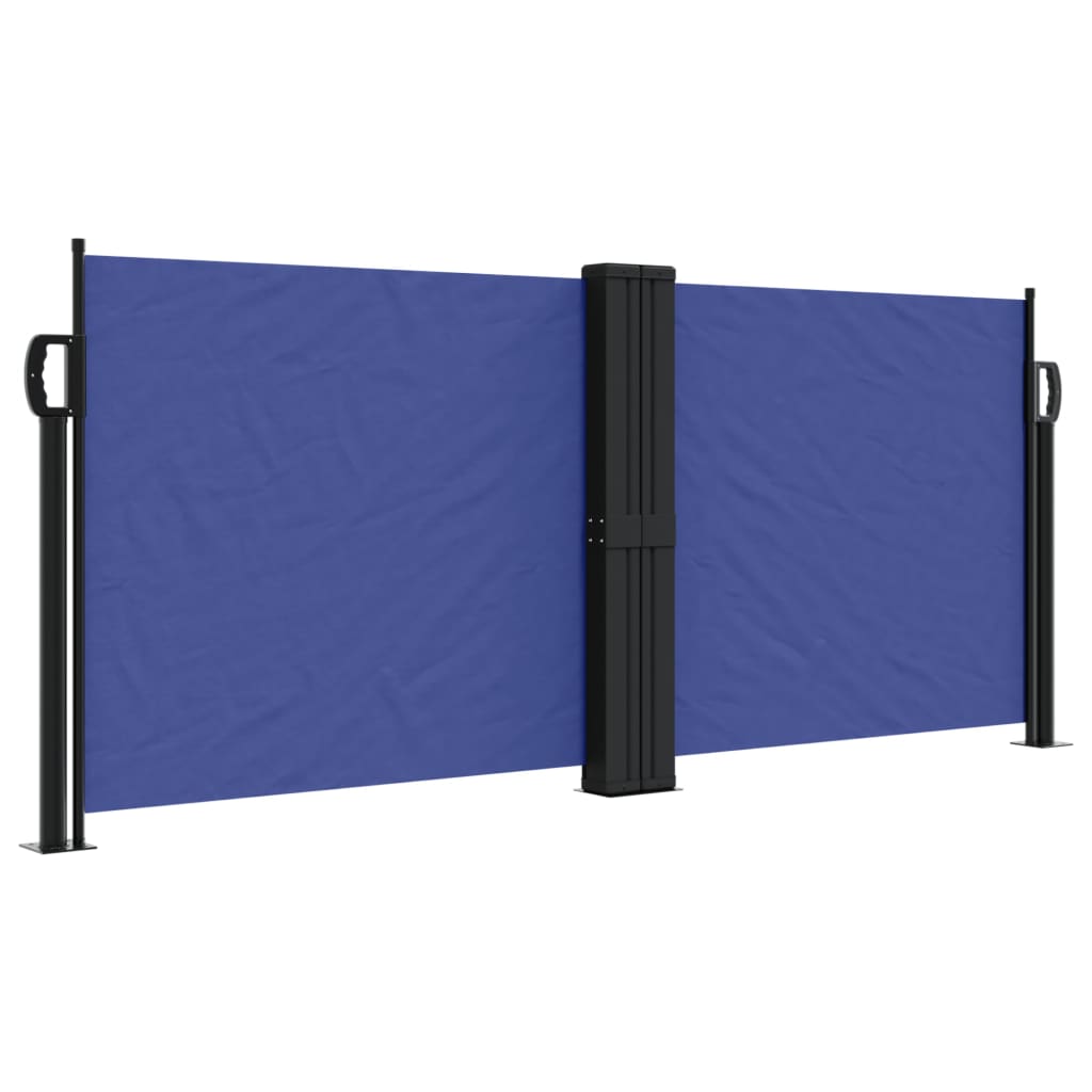 Tenda da Sole Laterale Retrattile Blu 100x1000 cm 4004686