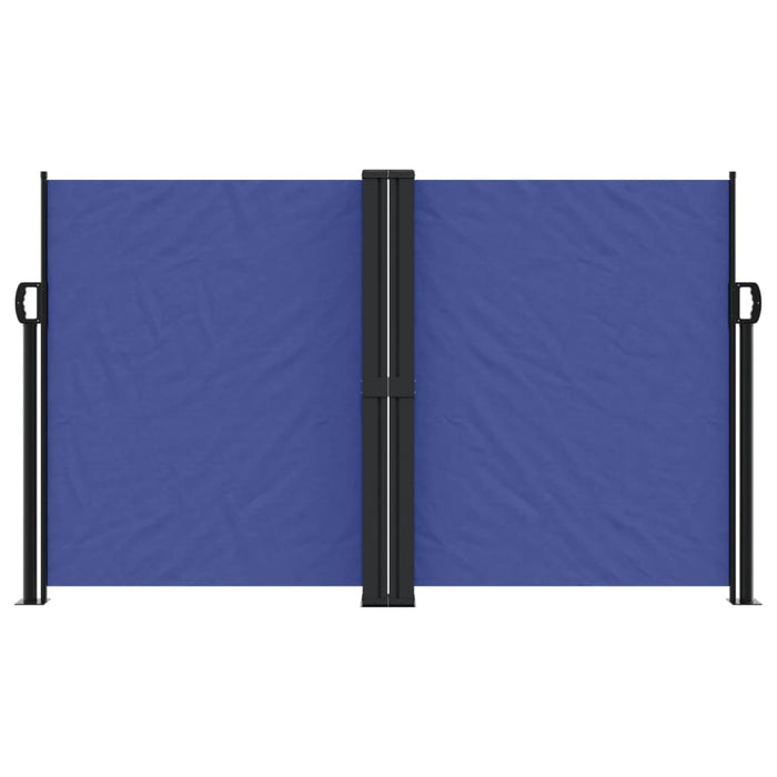 Tenda da Sole Laterale Retrattile Blu 140x1000 cm 4004716