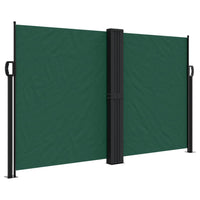 Tenda da Sole Laterale Retrattile Verde Scuro 140x1000 cm 4004725