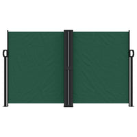 Tenda da Sole Laterale Retrattile Verde Scuro 140x1000 cm 4004725