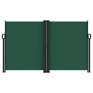 Tenda da Sole Laterale Retrattile Verde Scuro 140x1000 cm 4004725