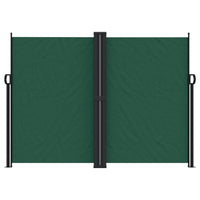 Tenda da Sole Laterale Retrattile Verde Scuro 180x1000 cm 4004755