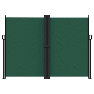 Tenda da Sole Laterale Retrattile Verde Scuro 180x1000 cm 4004755