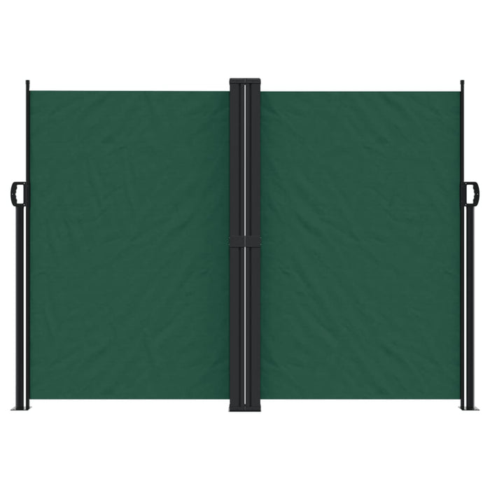 Tenda da Sole Laterale Retrattile Verde Scuro 180x1000 cm 4004755