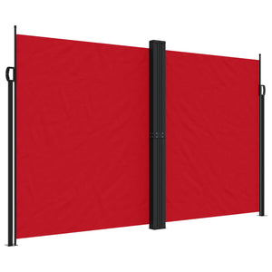 Tenda da Sole Laterale Retrattile Rossa 200x1000 cm 4004762