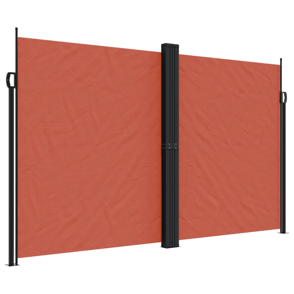 Tenda da Sole Laterale Retrattile Terracotta 200x1000 cm 4004768