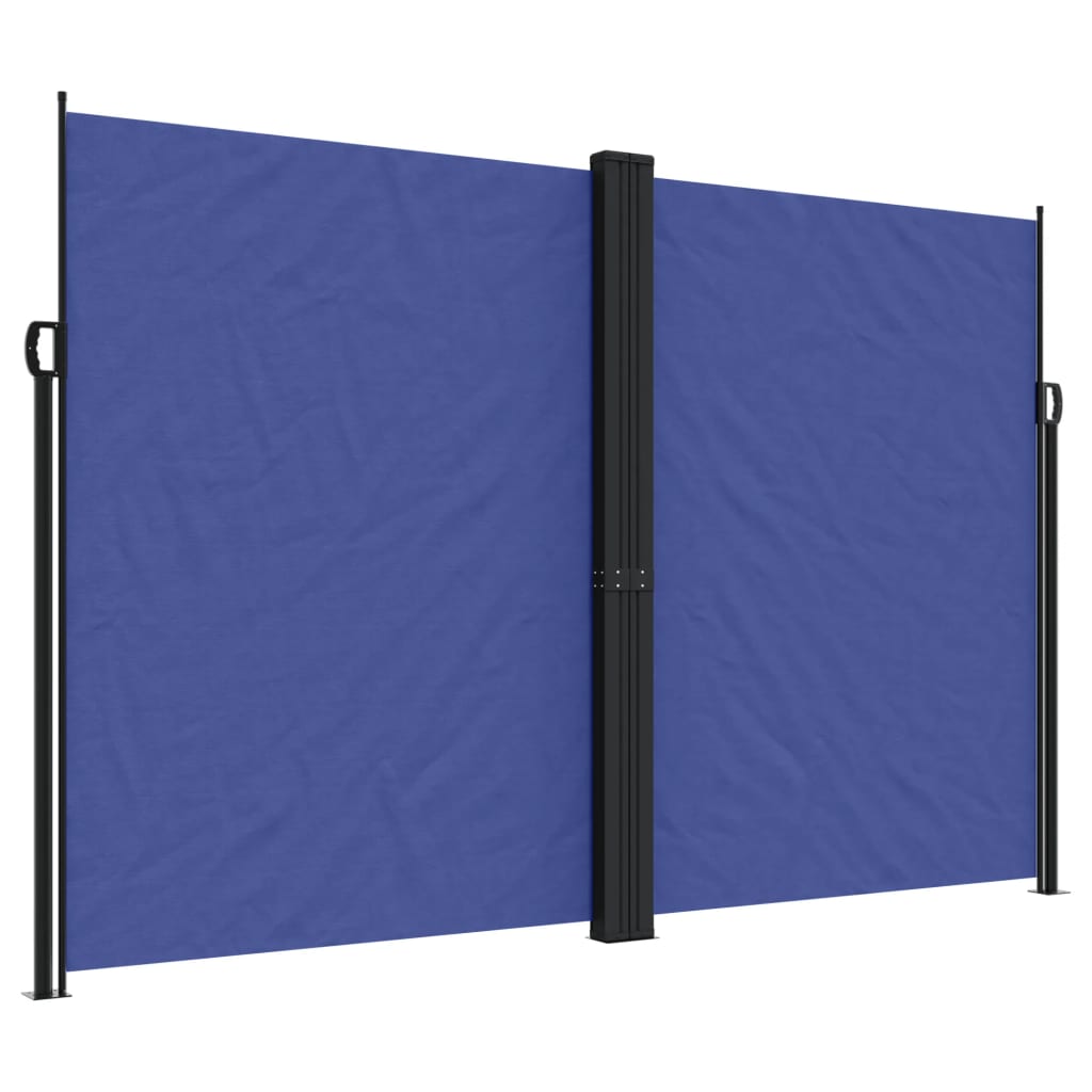 Tenda da Sole Laterale Retrattile Blu 220x1000 cm 4004776