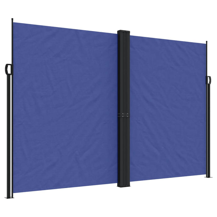 Tenda da Sole Laterale Retrattile Blu 220x1000 cm 4004776