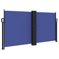 Tenda da Sole Laterale Retrattile Blu 120x1200 cm 4004791