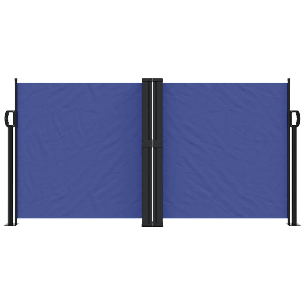 Tenda da Sole Laterale Retrattile Blu 120x1200 cm 4004791