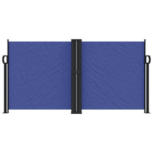 Tenda da Sole Laterale Retrattile Blu 120x1200 cm 4004791