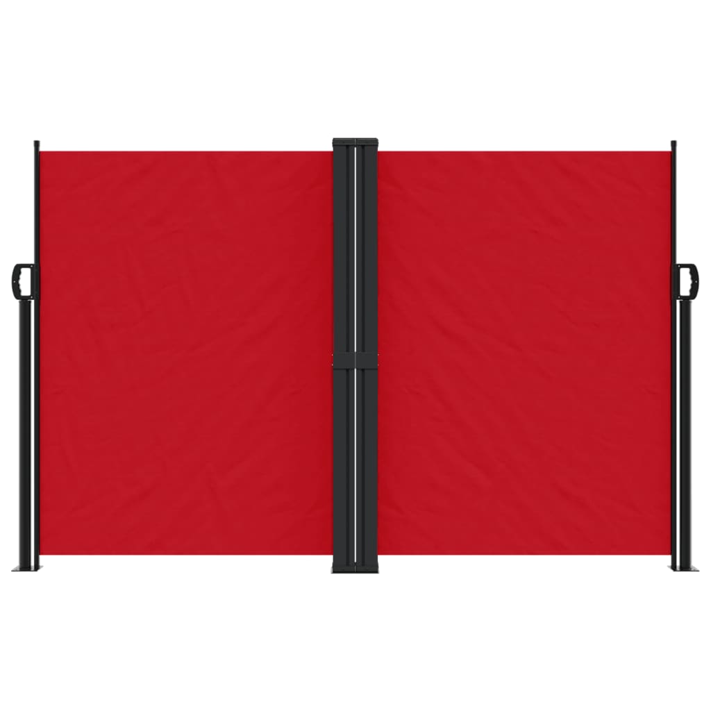 Tenda da Sole Laterale Retrattile Rossa 160x1200 cm 4004822