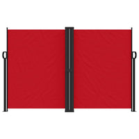 Tenda da Sole Laterale Retrattile Rossa 160x1200 cm 4004822