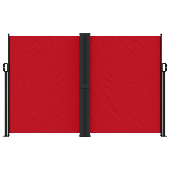 Tenda da Sole Laterale Retrattile Rossa 160x1200 cm 4004822