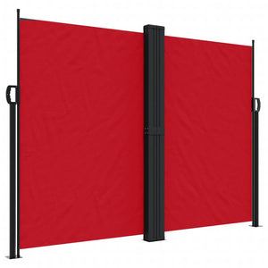 Tenda da Sole Laterale Retrattile Rossa 180x1200 cm 4004837