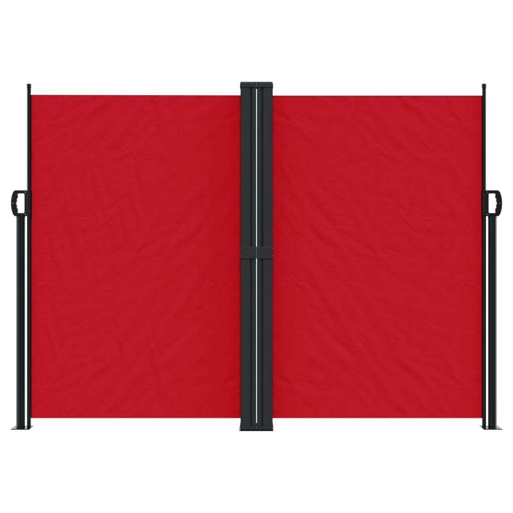 Tenda da Sole Laterale Retrattile Rossa 180x1200 cm 4004837