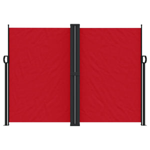 Tenda da Sole Laterale Retrattile Rossa 180x1200 cm 4004837