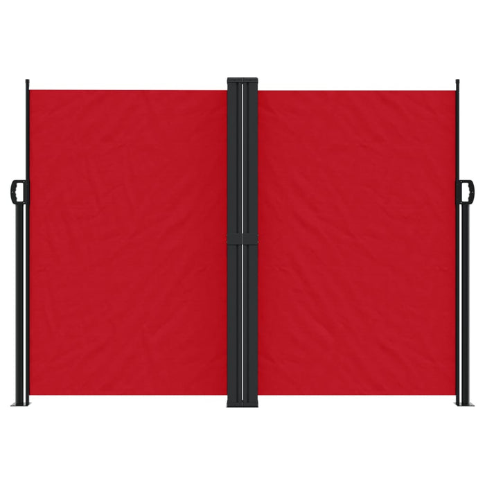 Tenda da Sole Laterale Retrattile Rossa 180x1200 cm 4004837