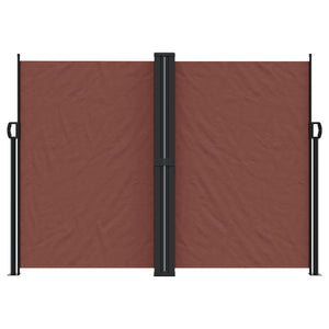 Tenda da Sole Laterale Retrattile Marrone 180x600 cm 4004839