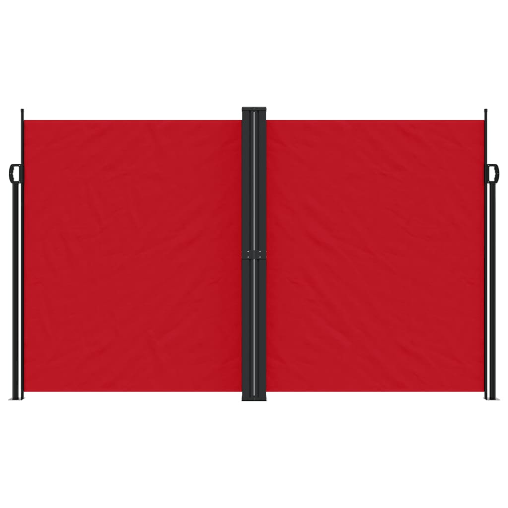 Tenda da Sole Laterale Retrattile Rossa 200x600 cm 4004852