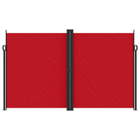 Tenda da Sole Laterale Retrattile Rossa 200x600 cm 4004852