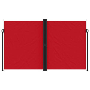 Tenda da Sole Laterale Retrattile Rossa 200x600 cm 4004852