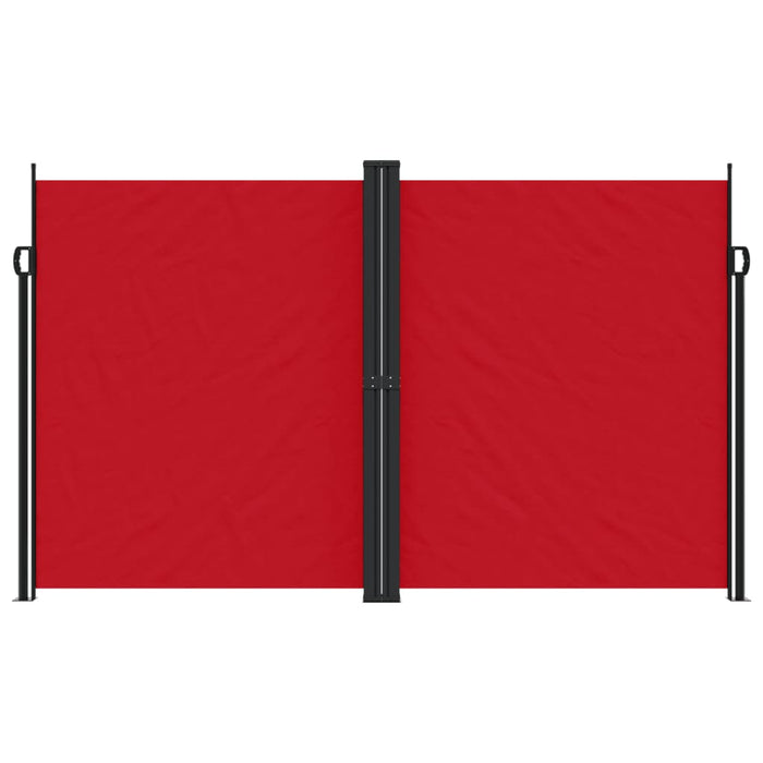 Tenda da Sole Laterale Retrattile Rossa 200x600 cm 4004852