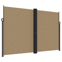 Tenda da Sole Laterale Retrattile Tortora 220x1200 cm 4004874