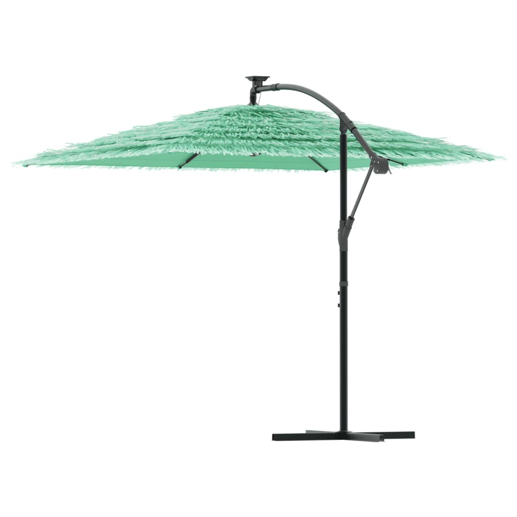 Ombrellone Giardino con Palo in Acciaio Verde 246x246x230 cm 4005076