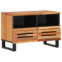 Mobile Porta TV 70x34x46 cm in Legno Massello di Acacia 377442