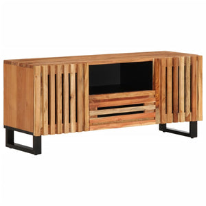 Mobile Porta TV 100x34x46 cm in Legno Massello di Acacia 377505