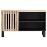 Mobile Porta TV 80x34x46 cm in Legno Massello di Mango 377512