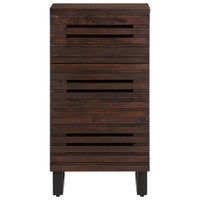 Credenza Marrone 40x34x75 cm in Legno Massello di Mango 377551